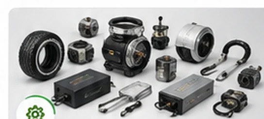Electric three-wheeler parts and components